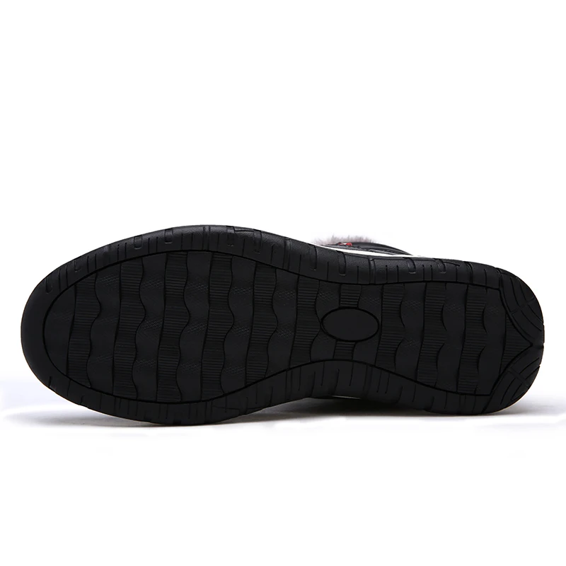 Upupper/мужские зимние ботинки водонепроницаемые теплые ботильоны Botas Hombre Прямые