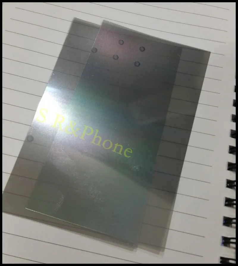100 Шт./лот Оригинальный На Спине Поляризованный Пленка Для iPhone 5 5C 5S ЖК Нижняя