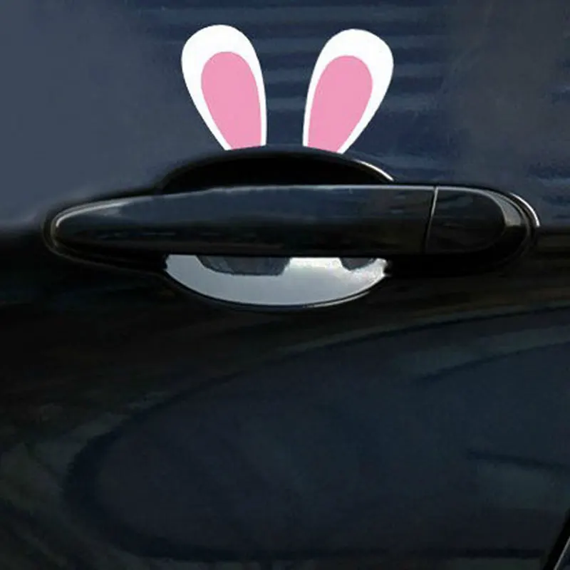 Handshandle Автомобилей Наклейки Дверная Ручка Симпатичные Автомобиля Стикер Фильм