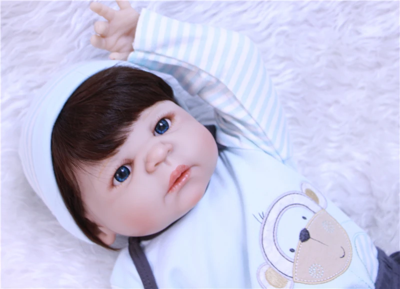 Реалистичная кукла реборн ручной работы виниловая силиконовая пустышка для