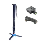 Портативный алюминиевый монопод Manbily A-333, 5 секций, для DSLR-камер Canon, Nikon, Sony, DSLR, DV