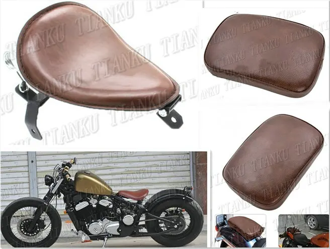 Весеннее кожаное сиденье монтажный кронштейн заднее на крыле для Honda Shadow Spirit Sabre