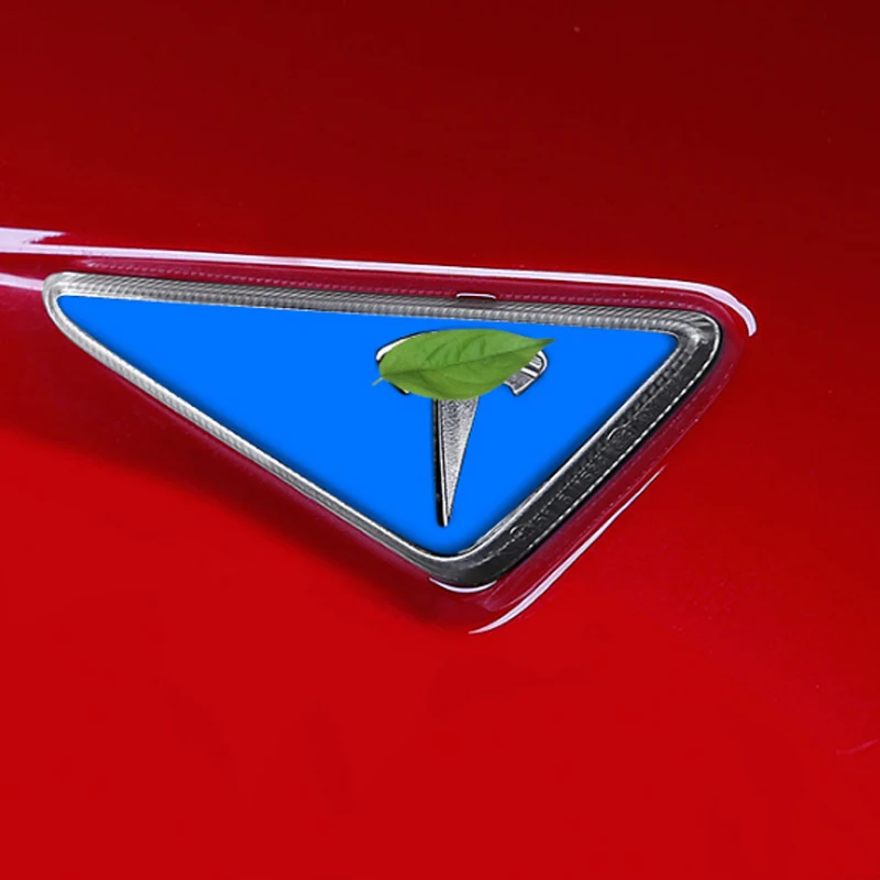 Модификация подходит для Tesla Model S X лист пластины наклейки из нержавеющей стали