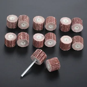 Шлифовальные щетки DRELD с хвостовиком 3 мм, 10 шт., полировальные щетки для роторный дремель, аксессуары, инструмент для полировки Сверл С оправкой