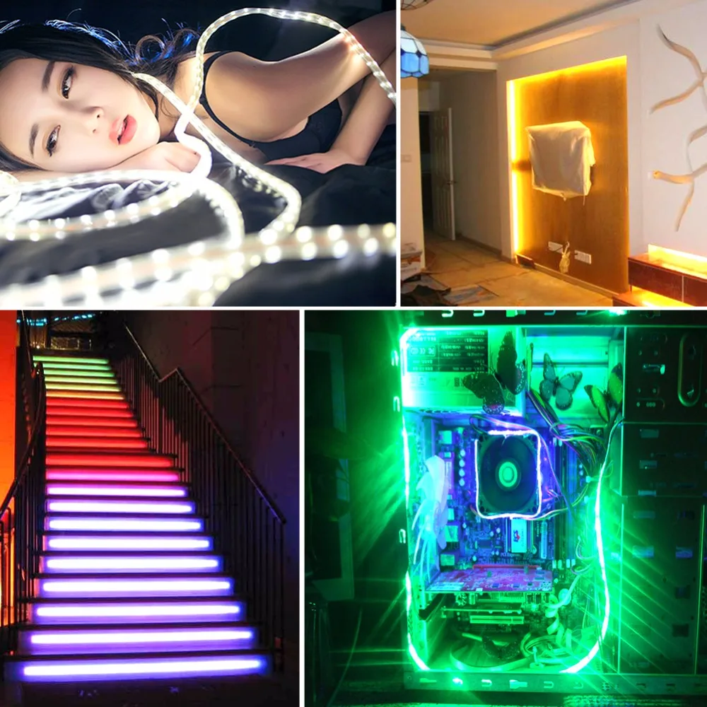 3-кнопочный USB RGB светодиодный контроллер 5-24 В мини диммер интерфейс 4-контактный