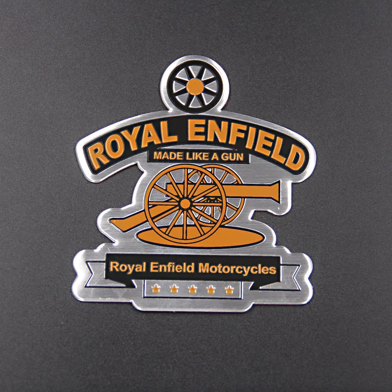 Значок эмблемы мотоцикла Royal Enfield алюминиевые стандартные Высококачественные