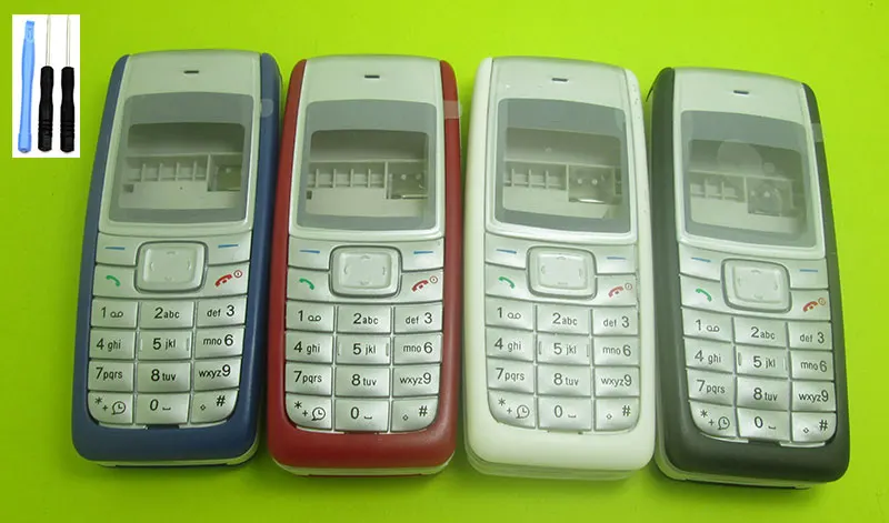 10 шт./партия Корпус Крышка батарейного отсека клавиатура для Nokia 1110 Замена Ремонт