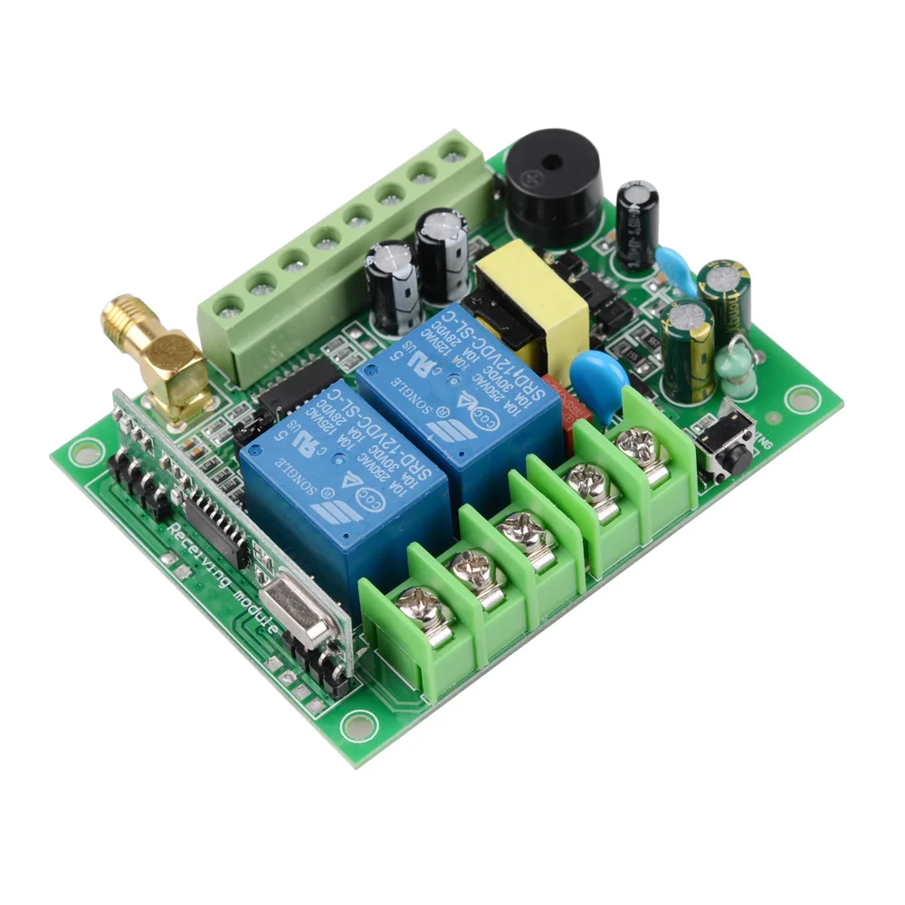 220V 10A 2CH моторный пульт дистанционного управления Управление однофазный