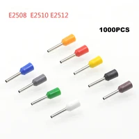 9000pcs tube insutated cord end terminals electrical crimp terminal wire connector e2508 e2510 e2512 wiring cable ferrules ve
