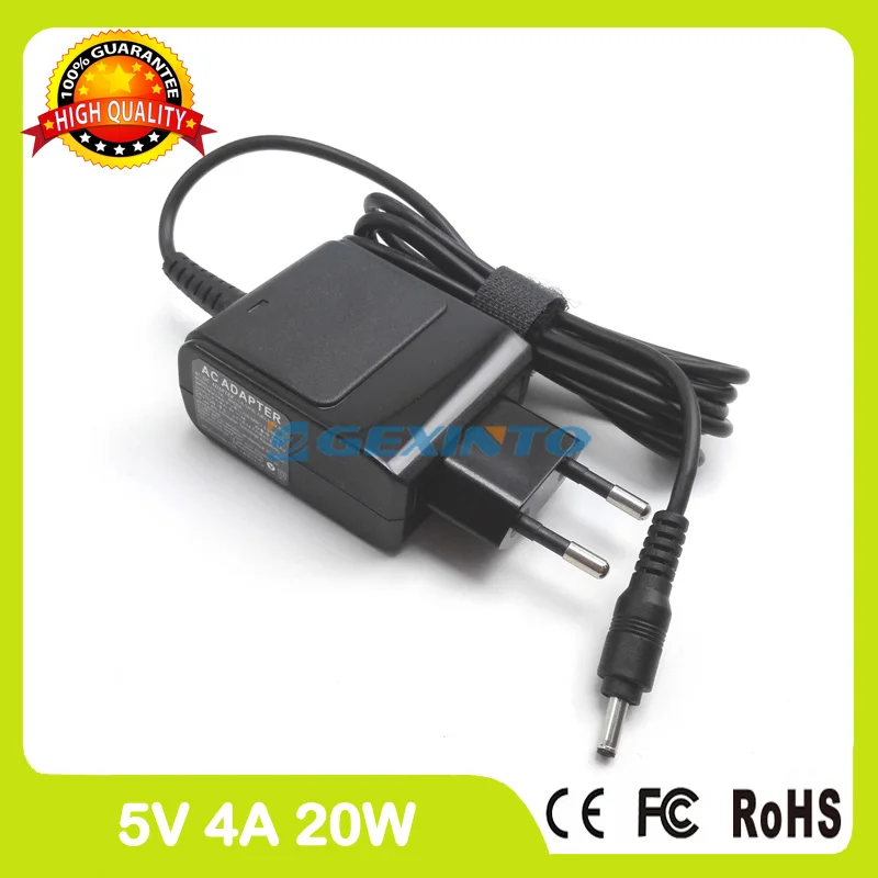 

5V 4A AC Adapter For Lenovo Ideapad 100S-11IBY 80R2 MIIX 310-10 tablet pc charger ADS-25SGP-06 05020E YD0060JU EU Plug