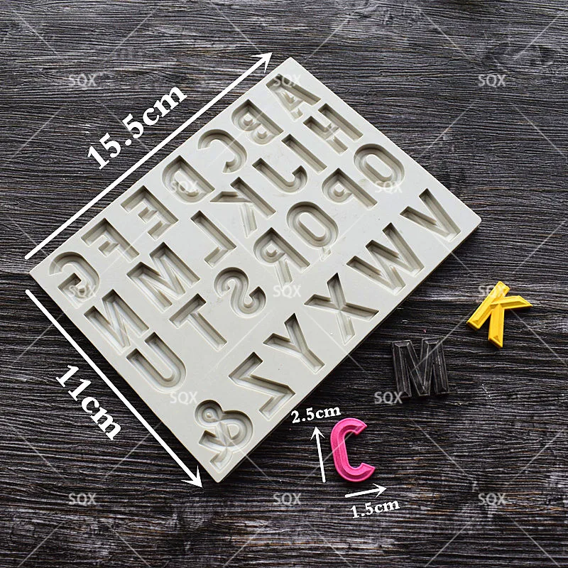 Конические шрифты силиконовые формы для торта украшения мастикой инструменты