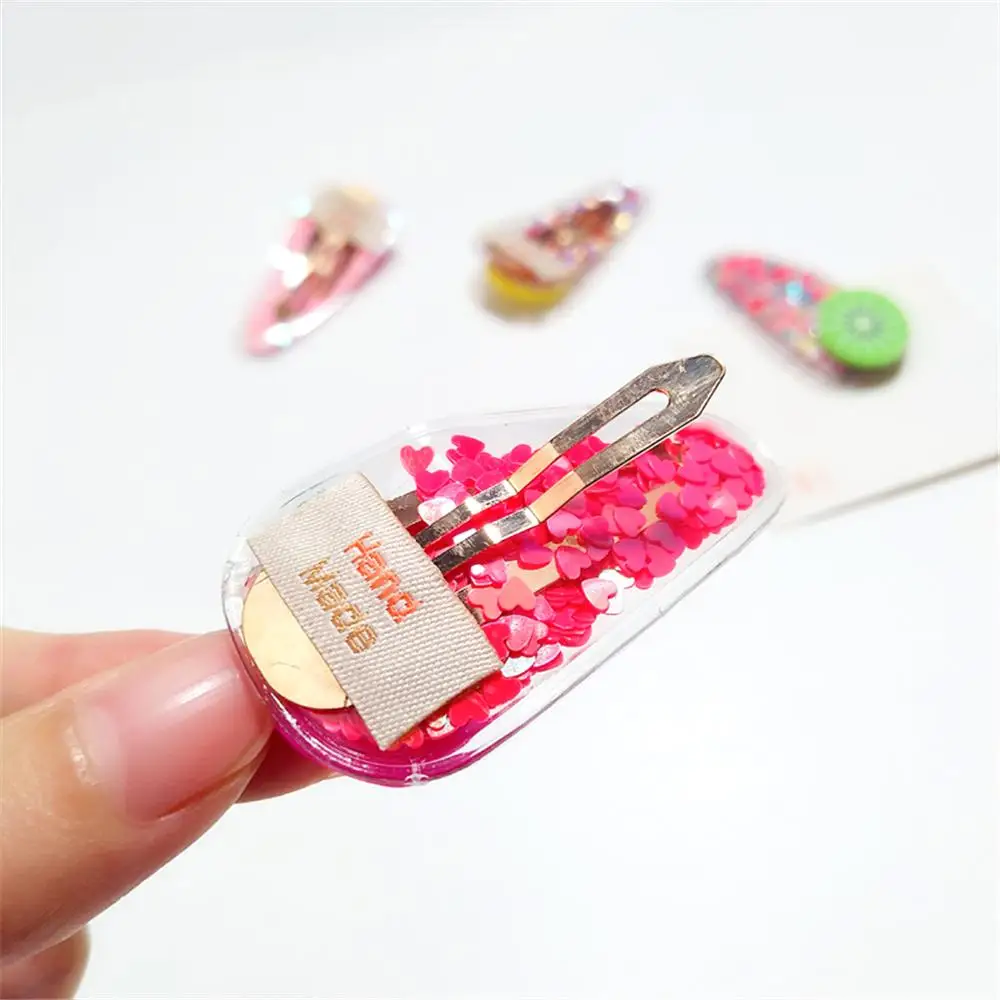 2020 New Cute Colorful Sequins Fruit Hair Clips Children Fancy Lemon Hairpins Barrettes Hairgrip Kids Headwear Accessories | Детская