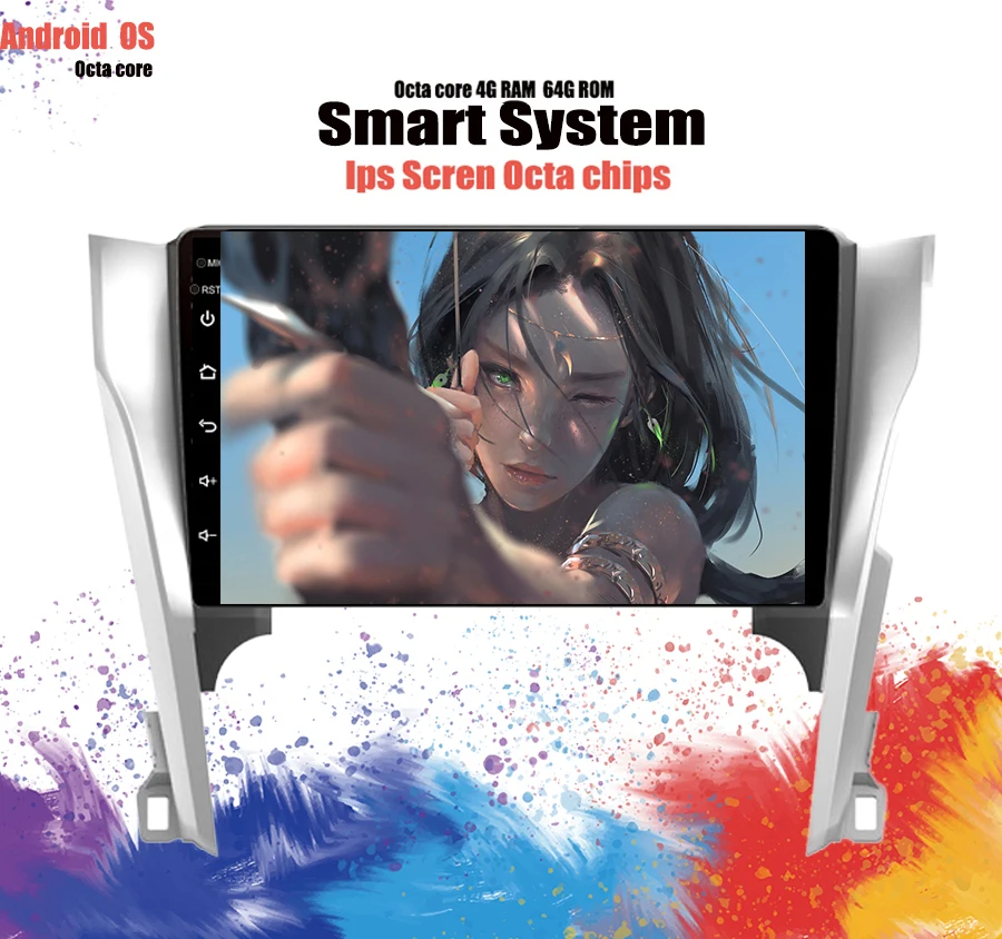 10 1 дюймовый 6G + 128G Android 0 автомобильный dvd gps навигатор для Toyota Carmry 2012 2013 2014