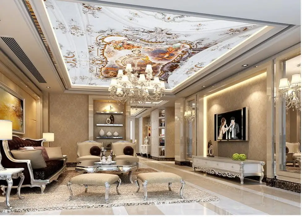 3d обои для комнаты стерео рельеф европейская мифовая сцена миф персонажи Зенит