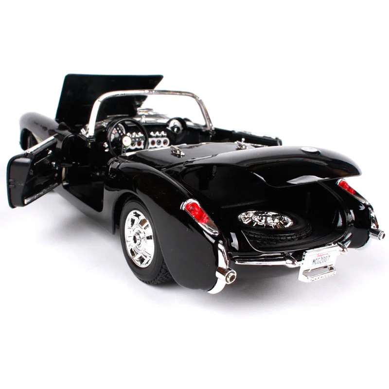 Maisto 1:18 1957 Chvrolet Corvette полицейский автомобиль модель старого автомобиля литая новая