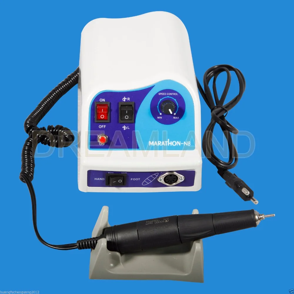 

Dental Electric Marathon Polishing Unit N8+50000/50K RPM Polisher Handpiece Lab