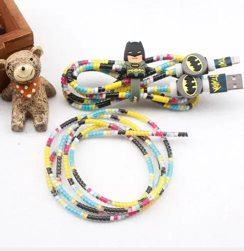 1.4M TPU spiral USB Charging cable cord protector winder for iphone 8 7 6 5 Earphone Protection | Электроника