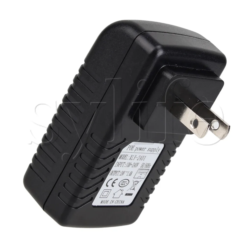 24 В 1A PoE инжектор питания Ethernet адаптер для 12 в POE устройства US Plug | Обустройство