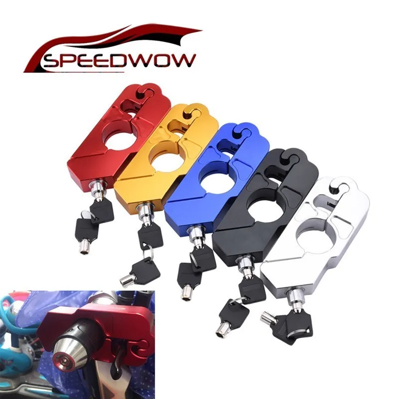 Замок на руль мотоцикла SPEEDWOW безопасная защита для скутера квадроцикла