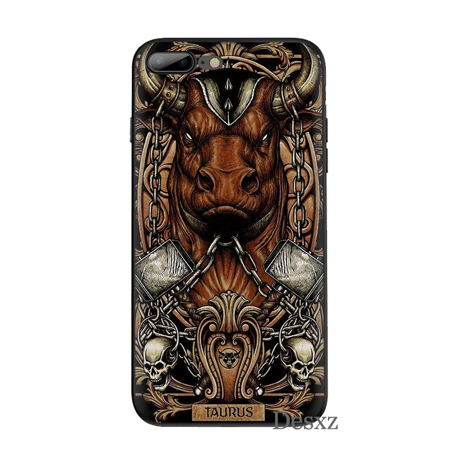 Desxz сотовый телефон силиконовый чехол ТПУ для iPhone 7 8 6 6s Plus X XS Max XR 5 5S SE чехол крутой цифровой художественный чехол