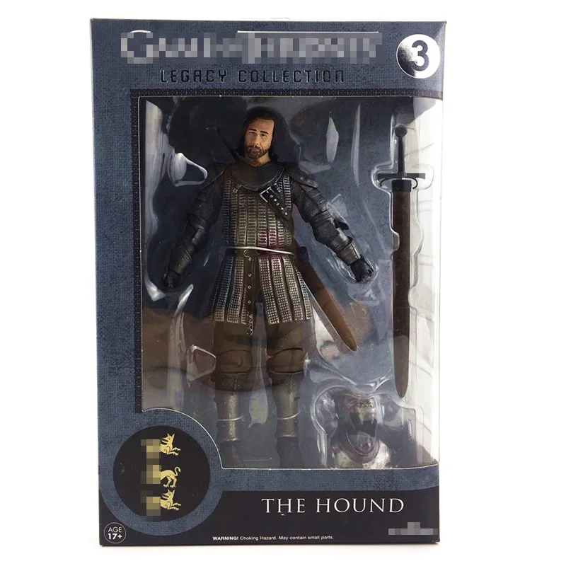The Hound Игра престолов фигурка Фигурки игрушки коллекции гончий Тирион Ланнистер модель подарки - Цвет: The Hound