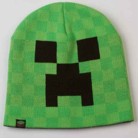 Новый 1 тип! Модная Зимняя кепка Minecrafter подходит для взрослых и детей мини-игрушки