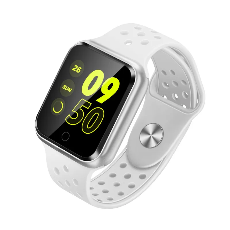 silver-white S226 Смарт часы для женщин и мужчин спортивные режимы Bluetooth водонепроницаемый монитор сердечного ритма кровяное давление для iPhone Android PK iwo 8 - Цвет: silver-white