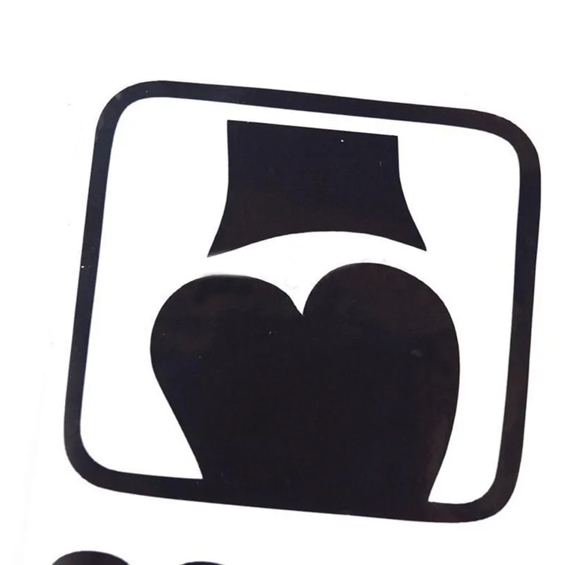 Забавные автомобильные наклейки на газ траву или попку для audi a3 a4 b8 opel astra j alfa romeo