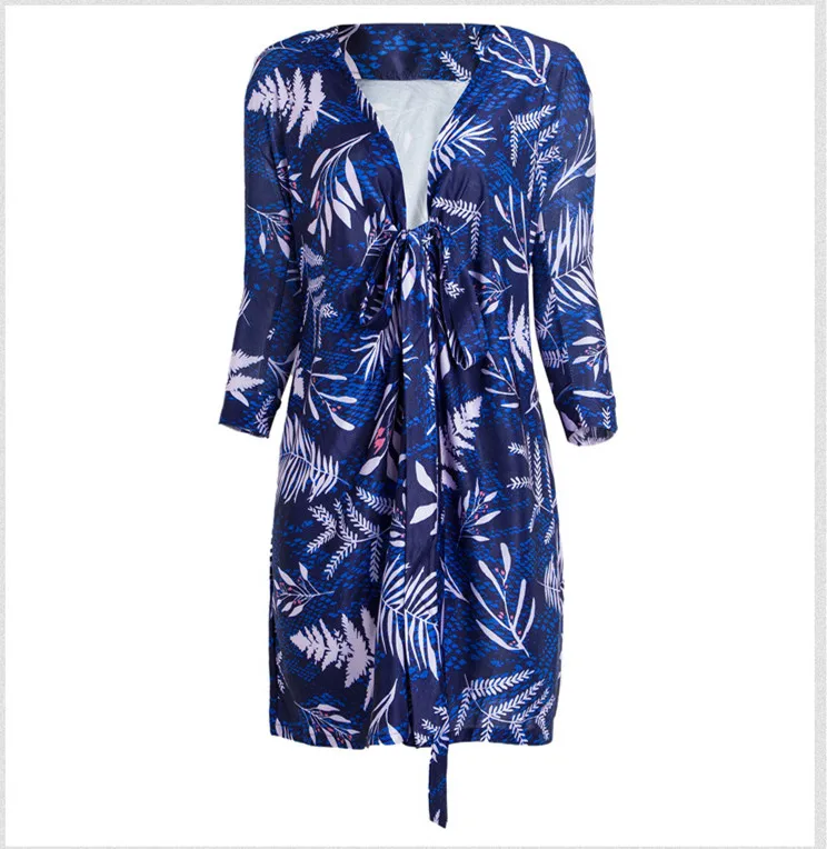 Взлетно-посадочной полосы платье 2017 Осень Европейский Стиль V шеи Три Четверти