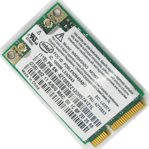 Мини карта pcie для ноутбука Intel Wireless 3945ABG 3945 wi fi сетевой адаптер WLAN IBM Lenovo