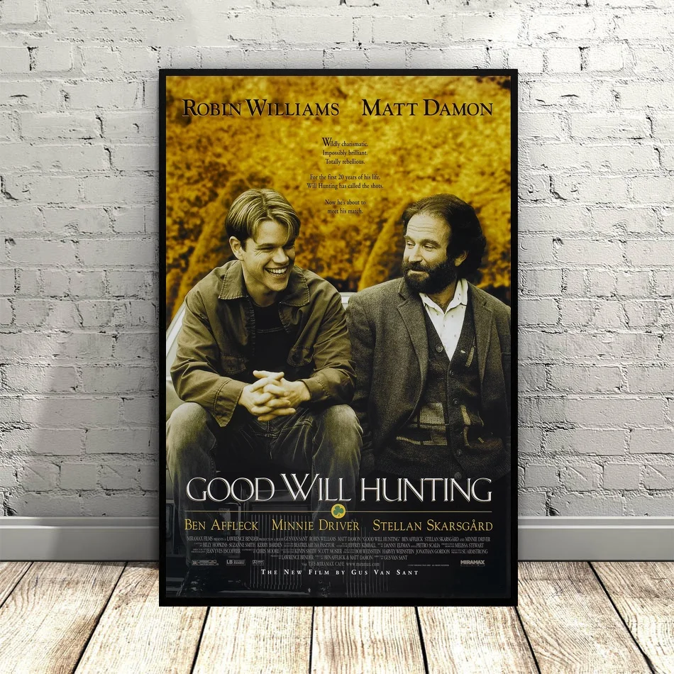 Художественный шелковый кинопостер Good Will Hunting настенные картины для гостиной без