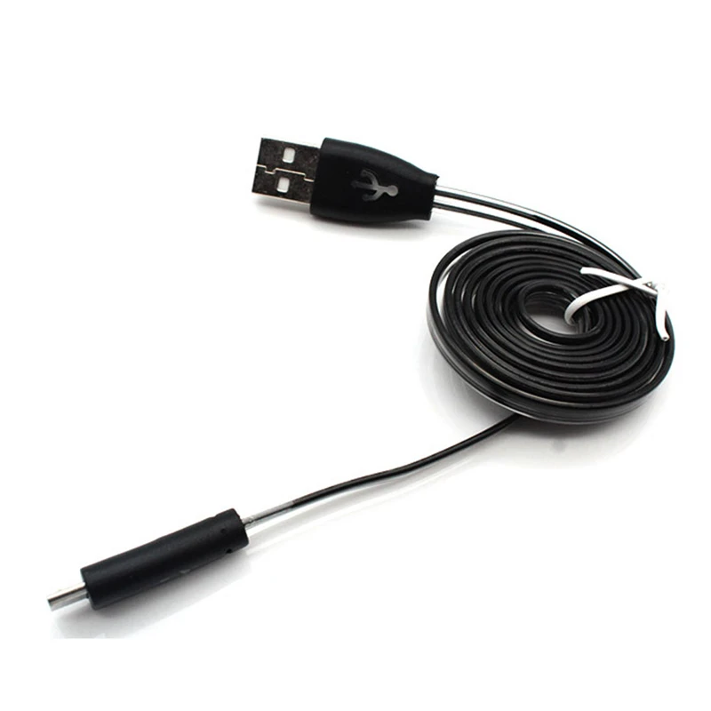 1 м микро USB кабель для телефона цветной градиентный светодиодный USB 2,0 микро USB кабель для зарядки данных для Android смарт-телефонов Кабели# YL5