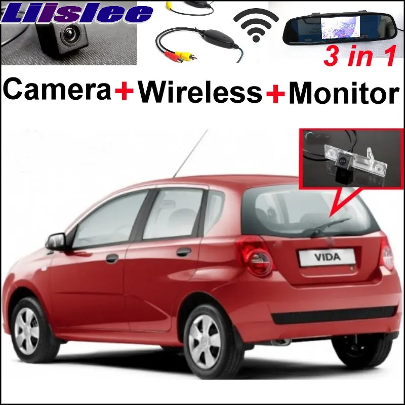 Liislee 3 в 1 специальная Wi Fi камера + беспроводной приемник зеркальный монитор легко