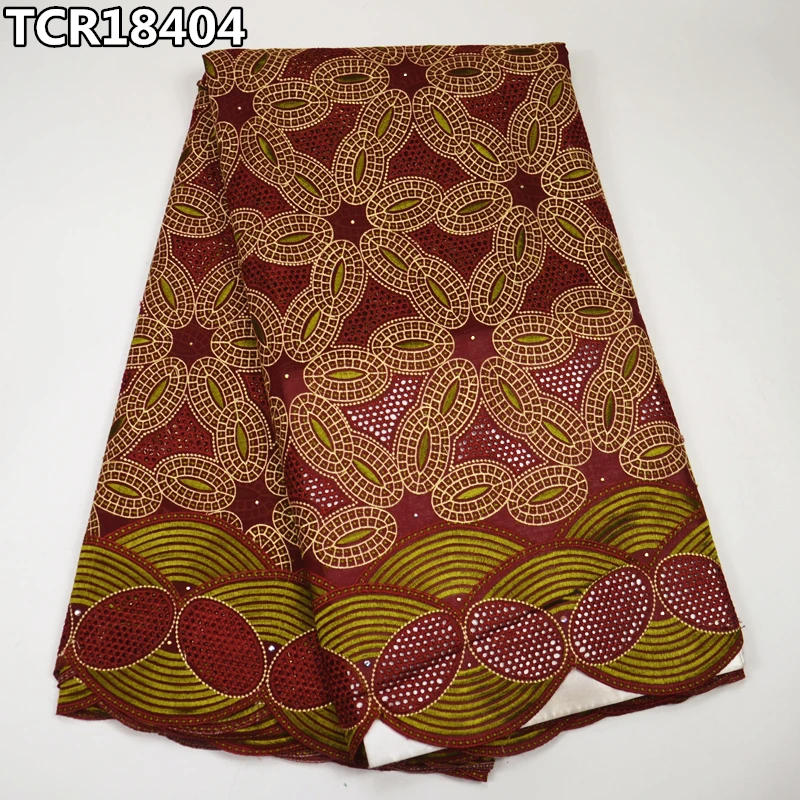 TCR184 хорошее качество Африканский швейцарский кружевной ткани 2017 последние