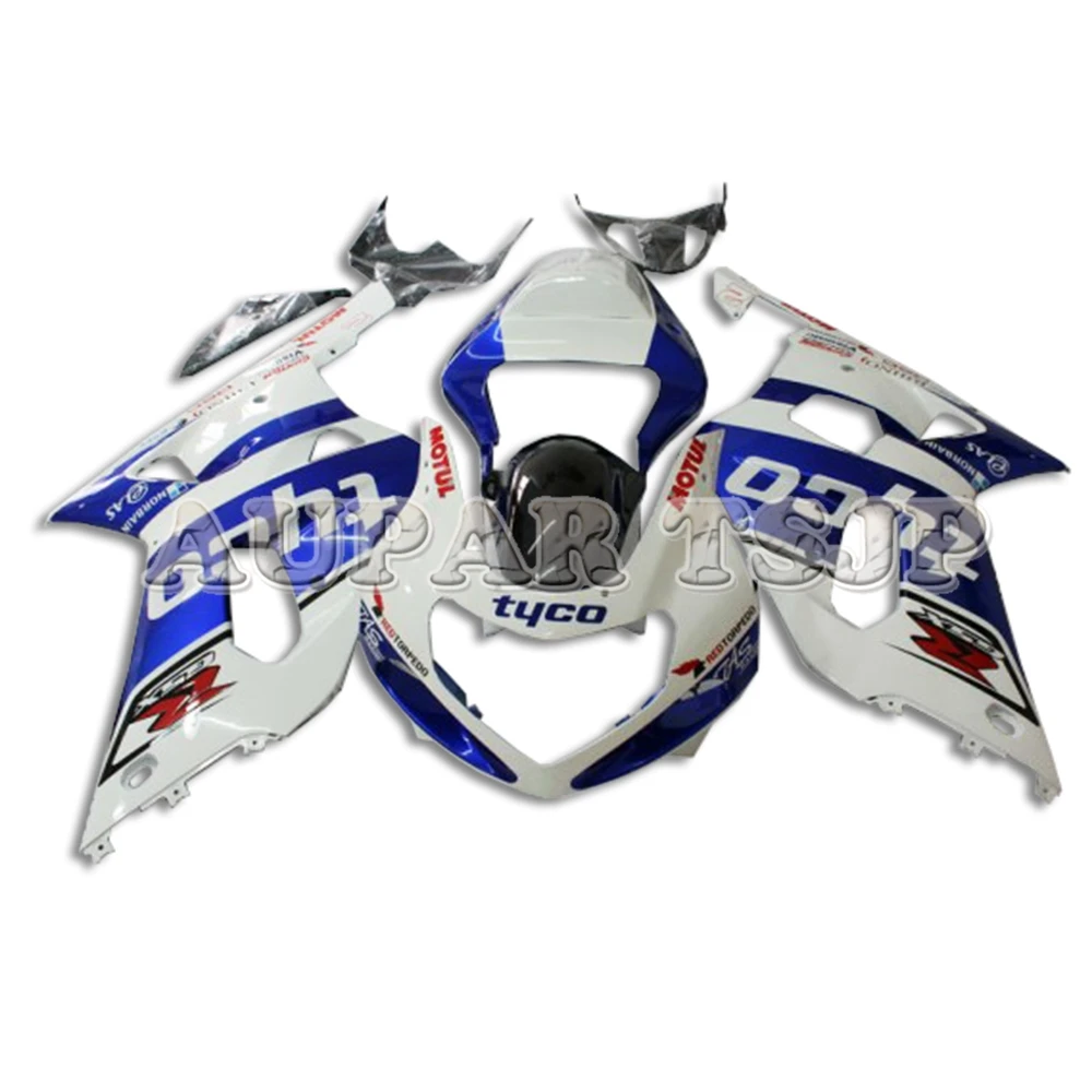 

tyco Blue White Bodywork and Seat Cover For Suzuki GSXR600-750 2000 2001 2002 2003 GSXR750 GSXR600 ABS Injection Molding Covers