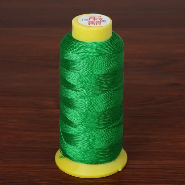 green 220-900 ярдов/рулон 3 6 9 12 акций швейная нить полиэстер хлопок шнур тип ручной линии мерсеризованный хлопок вышивальные машины - Цвет: green