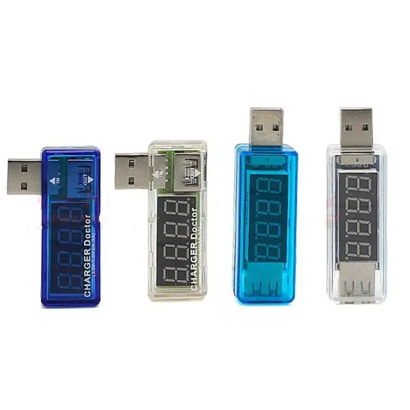 Умная электроника цифровой USB мобильное зарядное устройство измеритель