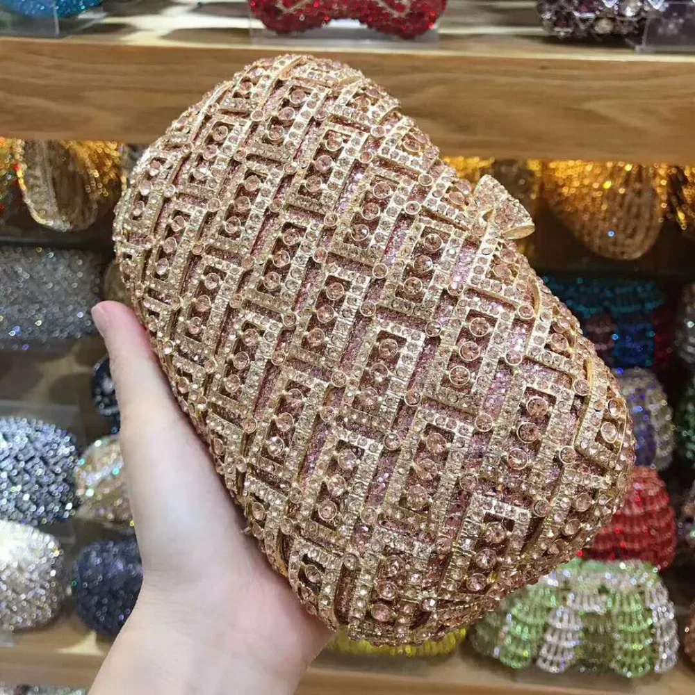 Женская Черная/Золотая/серебряная/искусственная кожа кошелек стразы роскошная