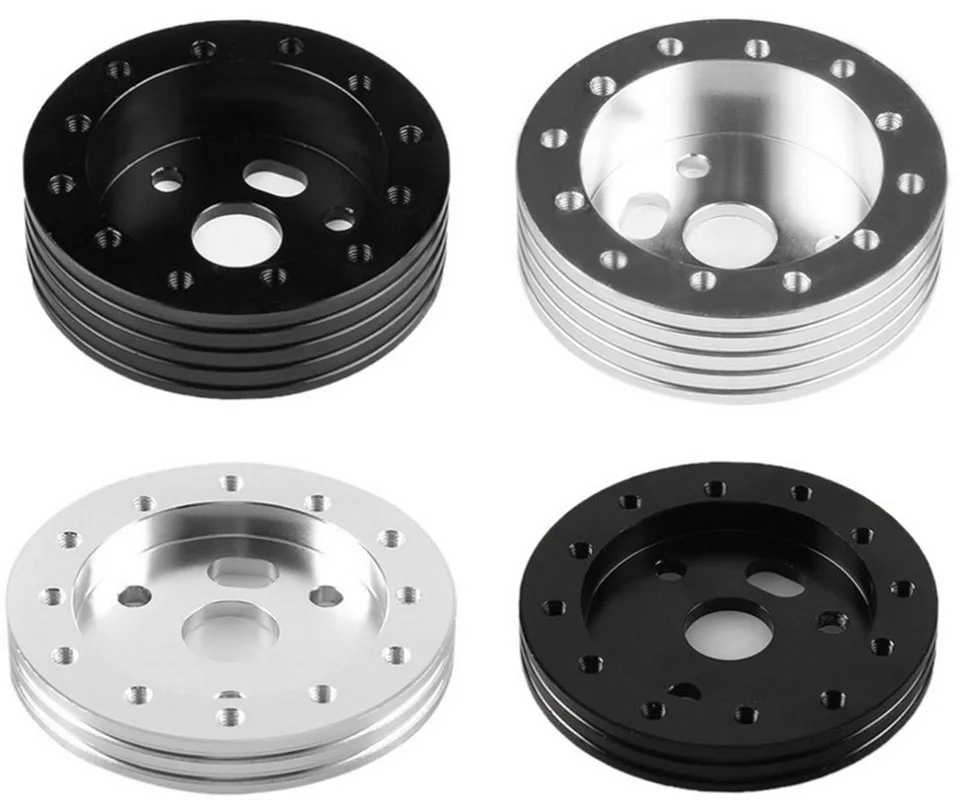 

0.5" 1" Hub 6 Hole to 3 Holes Steering Wheel Padding Adapter MU