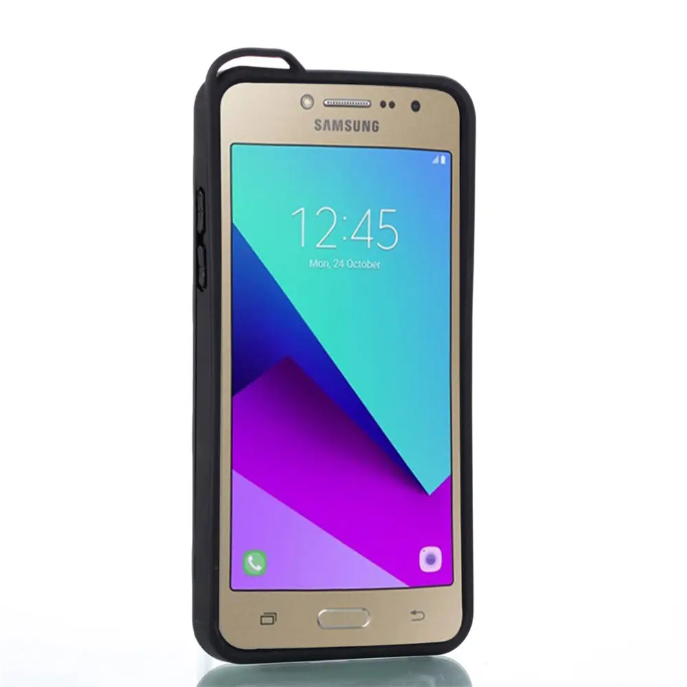 Для Samsung Galaxy J2 премьер [Шарм] волновой точки и twill Hybrid PC + TPU Броня чехол со