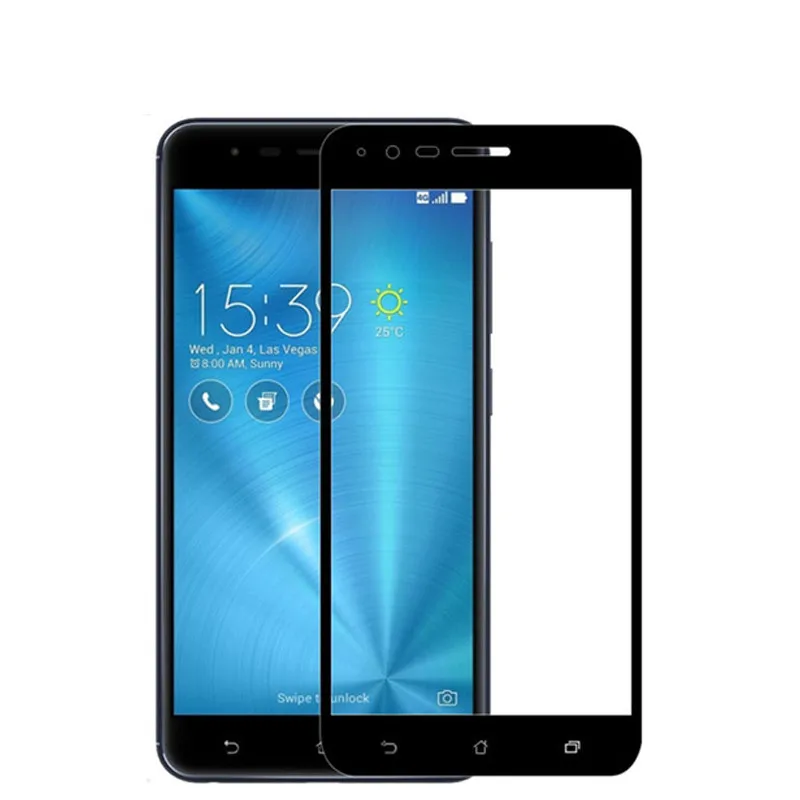 Закаленное стекло с полным покрытием для Asus Zenfone 3 Zoom ZE553KL защита экрана ZE ZE553 553 553KL