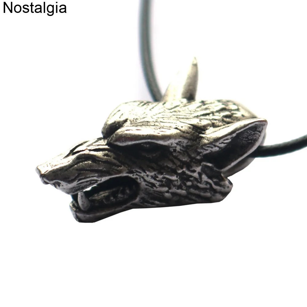 Мужская/женская подвеска в виде головы волка Новое поступление 2019|Ожерелья с