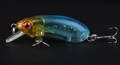 Anmuka 1pcs Minnow lure bait 8 colors hard 6cm 9.8g fishing perch freshwater sea | Спорт и развлечения