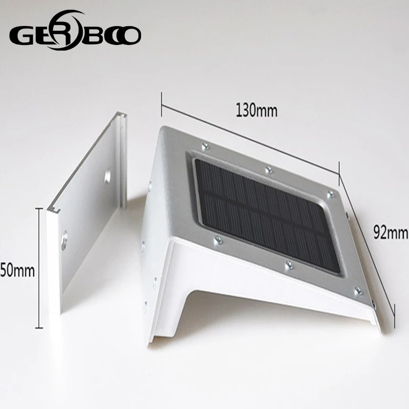 Солнечная энергия Сад безопасности лампа 20LED Открытый Путь пятно света солнечное