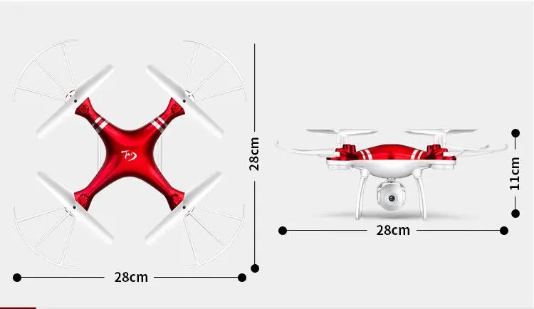PIP игры Радиоуправляемый Дрон с Камера 720 P квадрокоптер WI-FI FPV 6CH удаленного