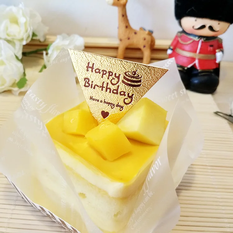 100 шт муссовый торт Топпер кекс выбирает флаг для дня рождения партии поставки