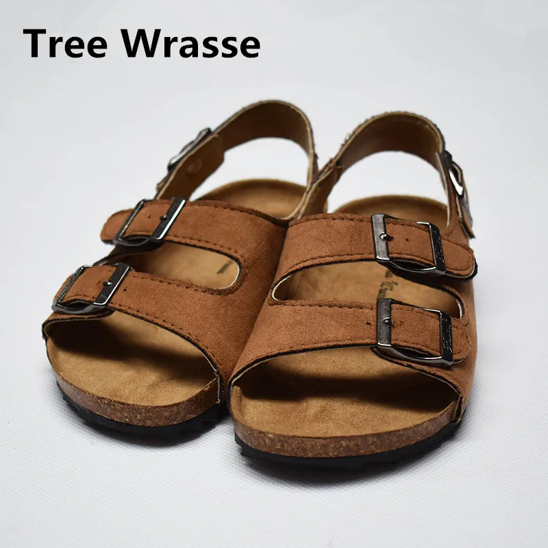 Детские сандалии Новинка 2017 года сезон лето пробковые для мальчиков и девочек