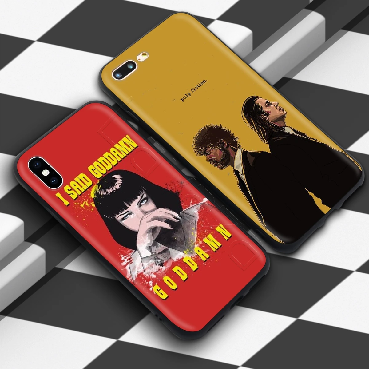 Чехол Lavaza Whatever Pulp ficmia для iPhone 12 mini 11 Pro XS Max XR X 8 7 6 6S Plus 5 5s se | Мобильные телефоны и