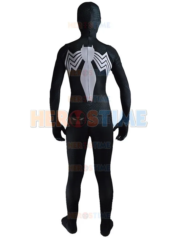 Новый черный костюм Человека-паука Venom Symbiote 3D принт Человек-паук косплей