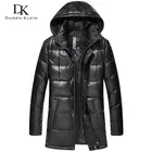 Дусен Кляйн, новинка 2017, куртки для мужчин, натуральная кожа , пуховики , зимняя верхняя одежда , овчина, пальто 15D117 дубленка зимний костюм мужской